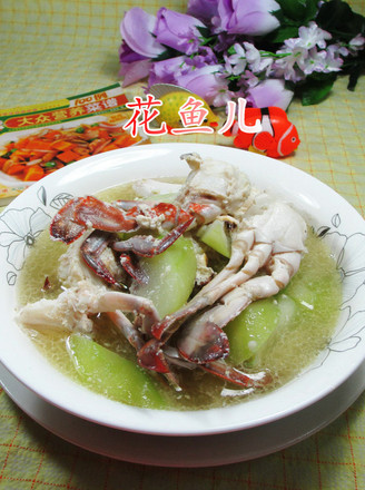 Long Melon Boiled Crab recipe