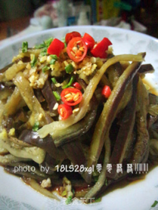Home Cooking: Shredded Eggplant recipe
