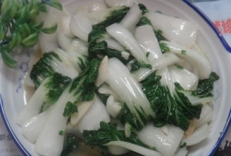 Stir-fried Cabbage with Milk recipe