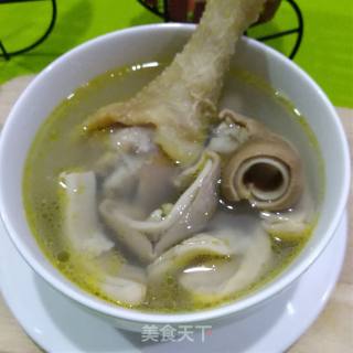 Pepper Pork Belly Chicken Soup recipe