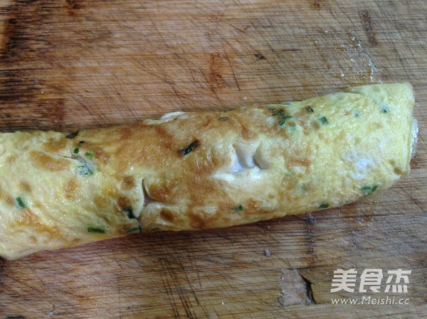 Egg Lean Meat Rolls recipe