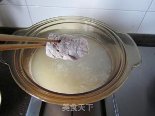 Congee with Preserved Egg and Lean Meat recipe