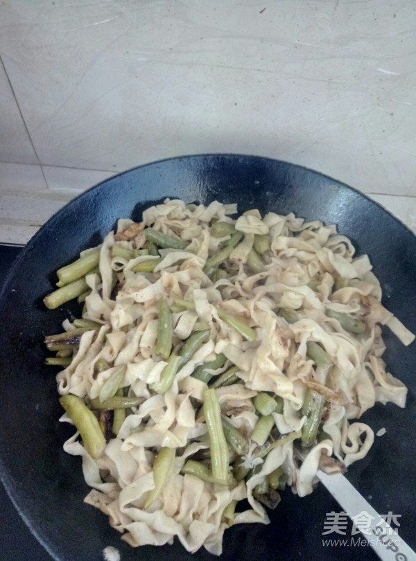 Braised Noodles with Beans (simmered Noodles) recipe