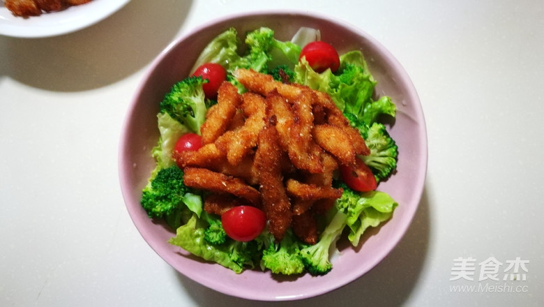 Chicken and Pineapple Seasonal Vegetable Salad recipe