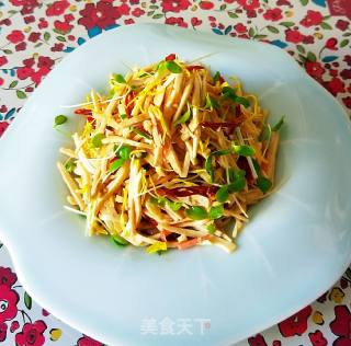 Dried Bean Curd with Cold Dressing recipe