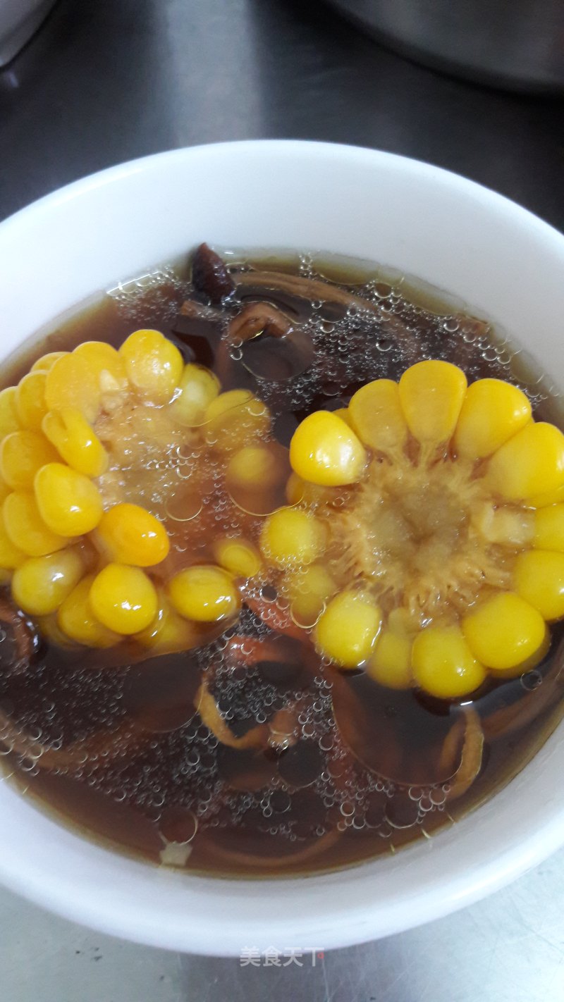 Mushroom Corn Soup recipe