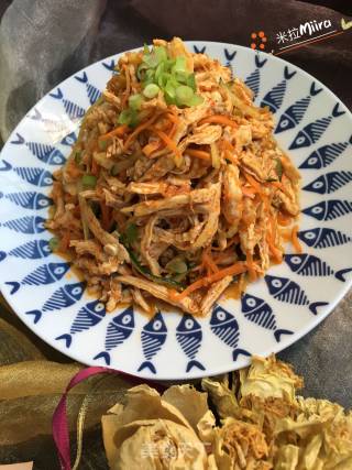 Spicy Shredded Chicken recipe