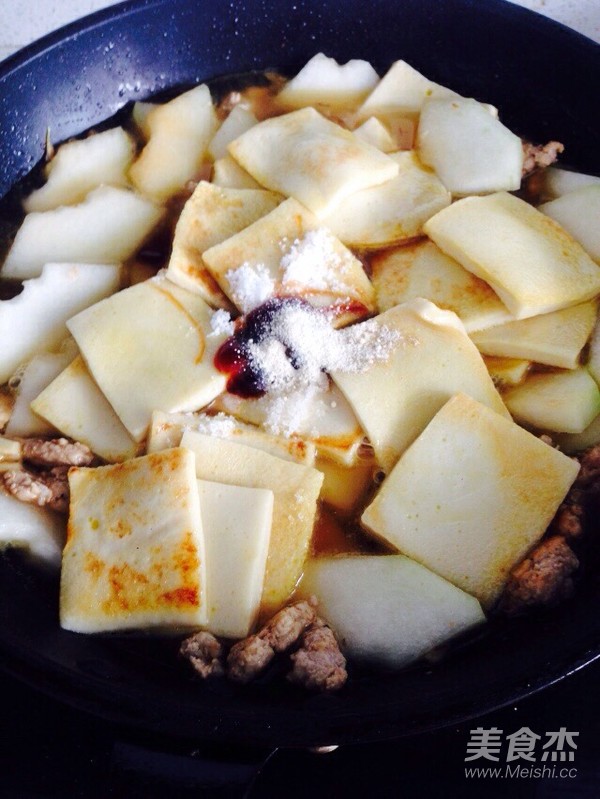 Chiba Tofu, Shrimp Rice and Braised Winter Melon recipe