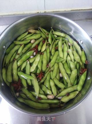 Spiced Edamame Peanut recipe