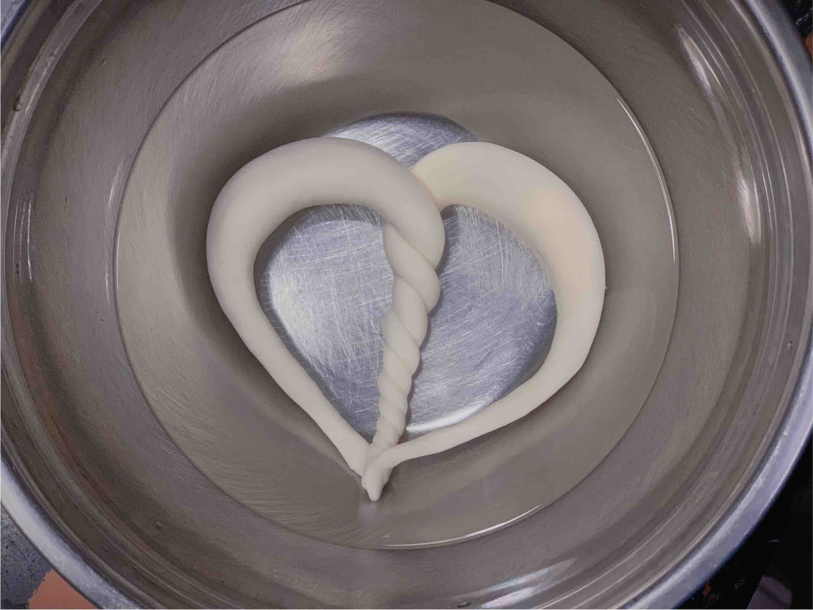 Heart-shaped Lye Bread recipe
