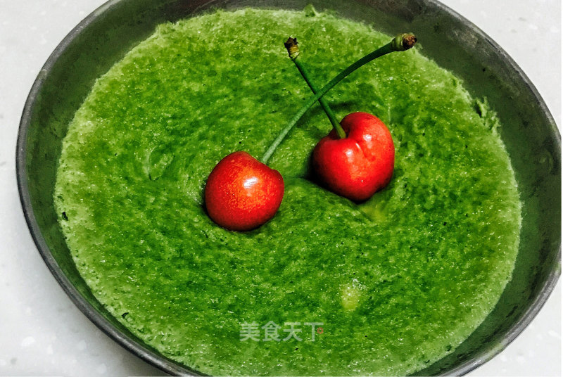 Dessert, Green Milk Egg Custard recipe