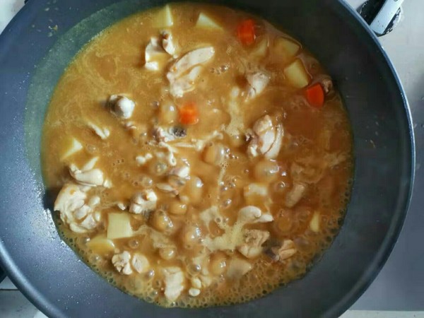 Curry Chicken Drumstick Rice recipe