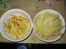 Shredded Carrots and Potatoes recipe