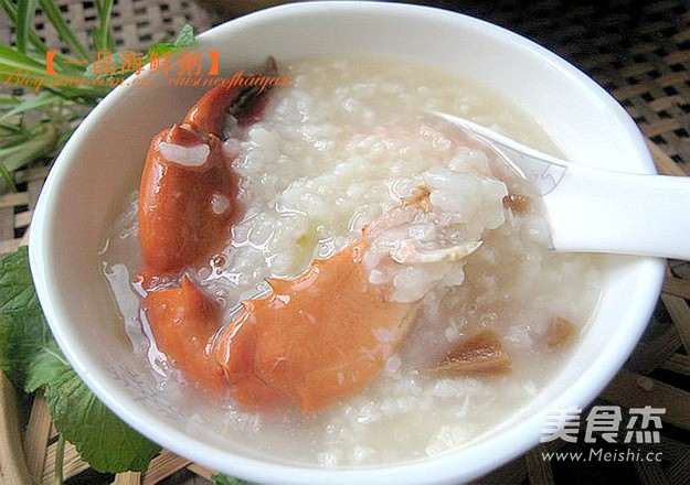 The Most Delicious Student Breakfast Porridge-crab Seafood Porridge recipe