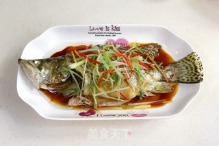 Steamed Mandarin Fish recipe