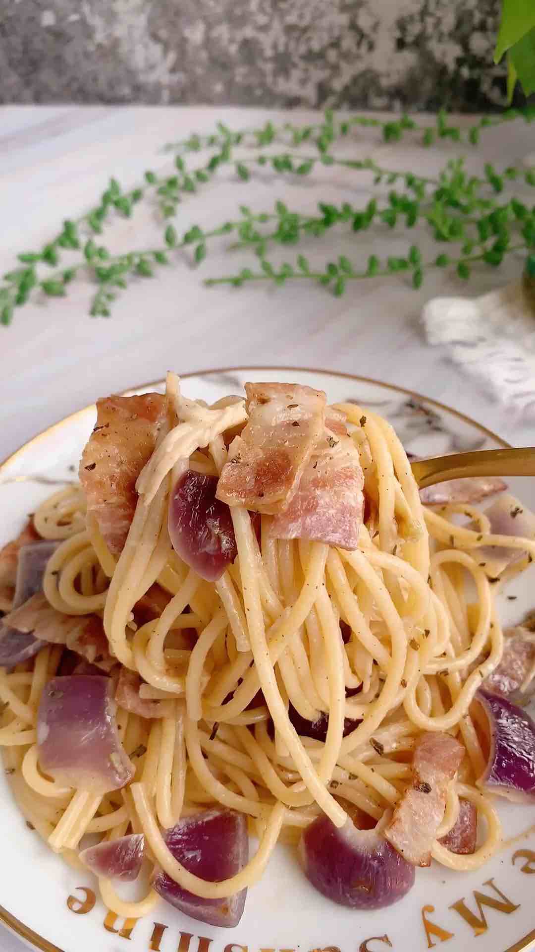 Creamy Bacon Pasta recipe