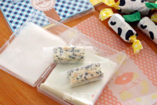 Sesame Peanut Nougat recipe