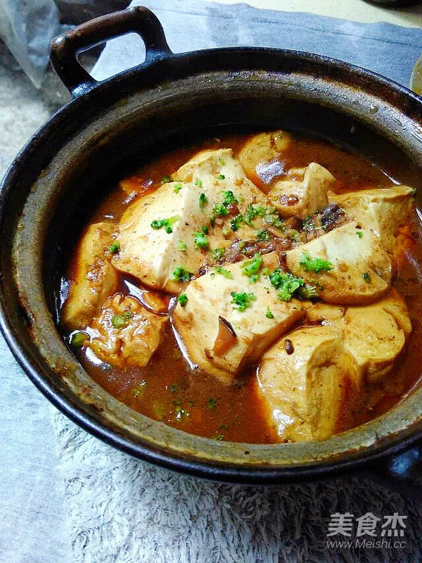 Braised Tofu with Sauce recipe