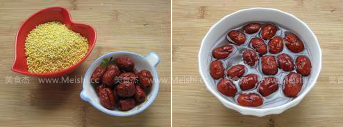 Jujube Millet Congee recipe