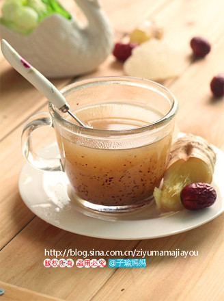 Ginger Jujube Tea recipe