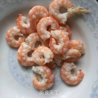 Vegetable, Fruit and Shrimp Salad recipe
