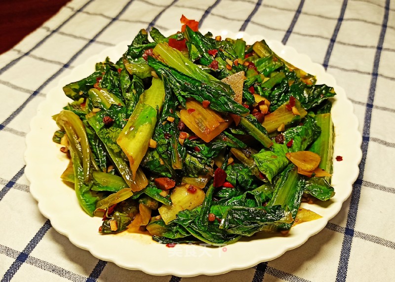 Sichuan-flavored Lettuce recipe