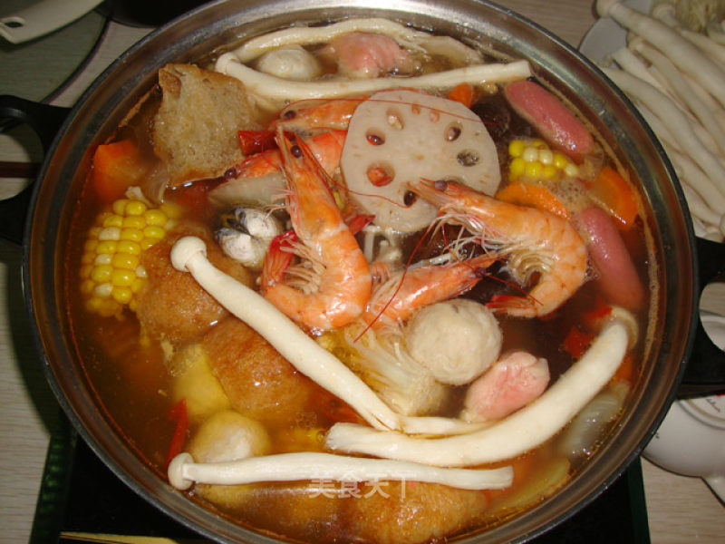 [vegetables and Seafood Shabu-shabu]---it is Delicious and Healthy, Not Greasy, and You Won’t Get Fat After Eating It.