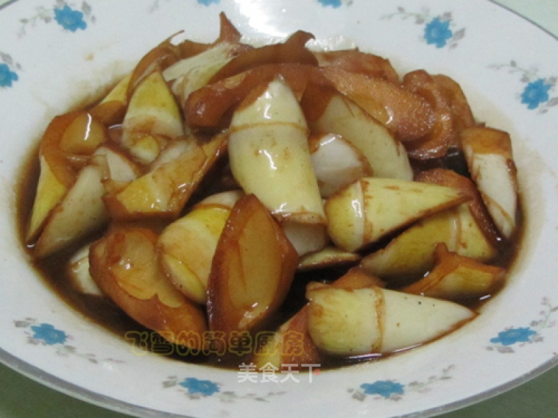 Spring Seasonal Vegetables-braised Bamboo Shoots in Oil recipe