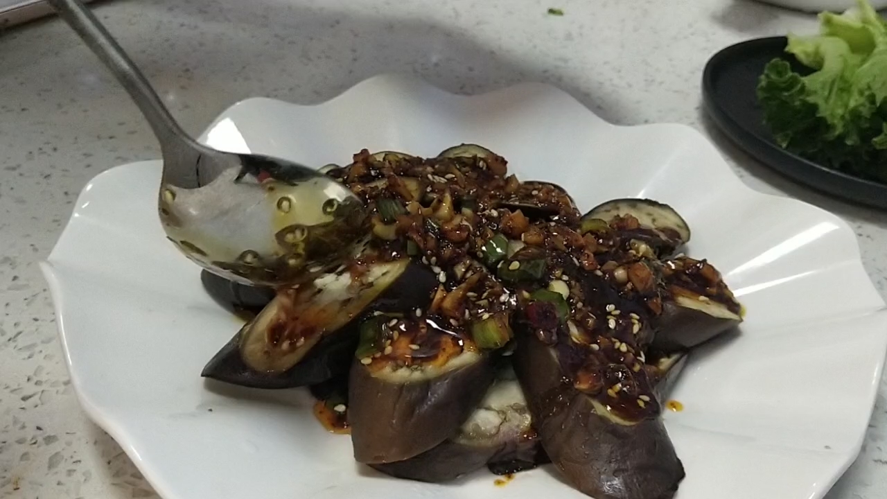 Cold Eggplant for Anti-heat Appetizer recipe