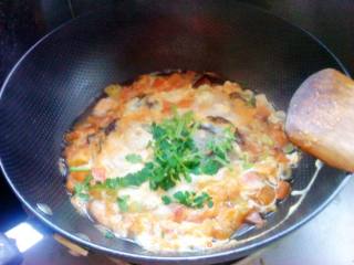 Tomato Shrimp and Egg Soup recipe
