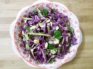 Purple Cabbage Salad recipe