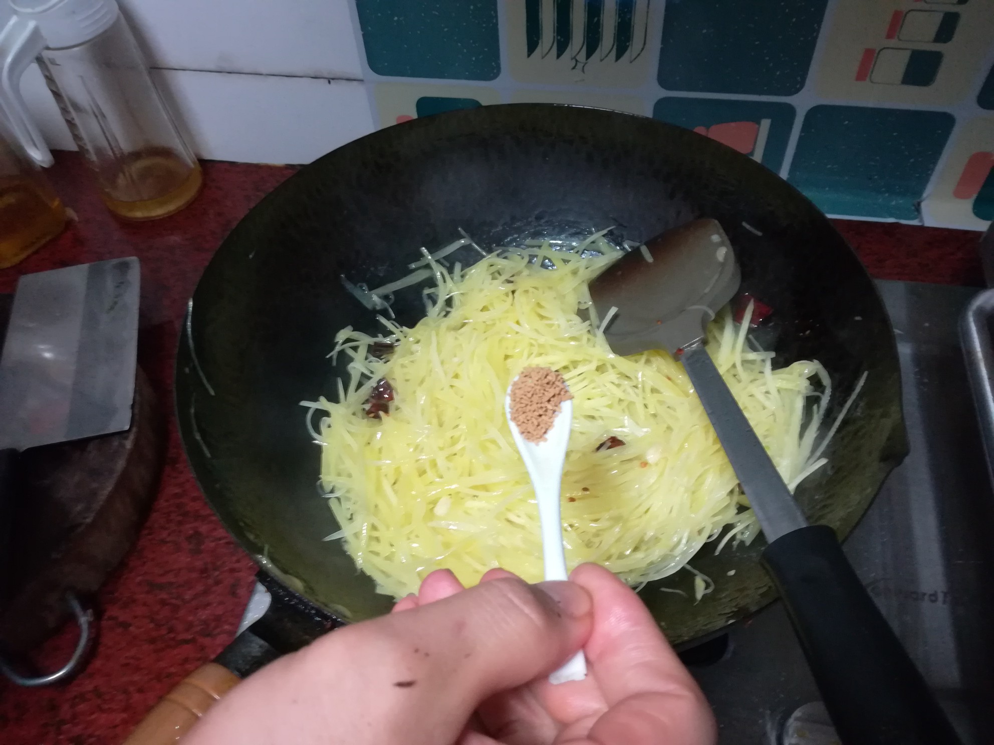 Stir-fried Potato Shreds recipe