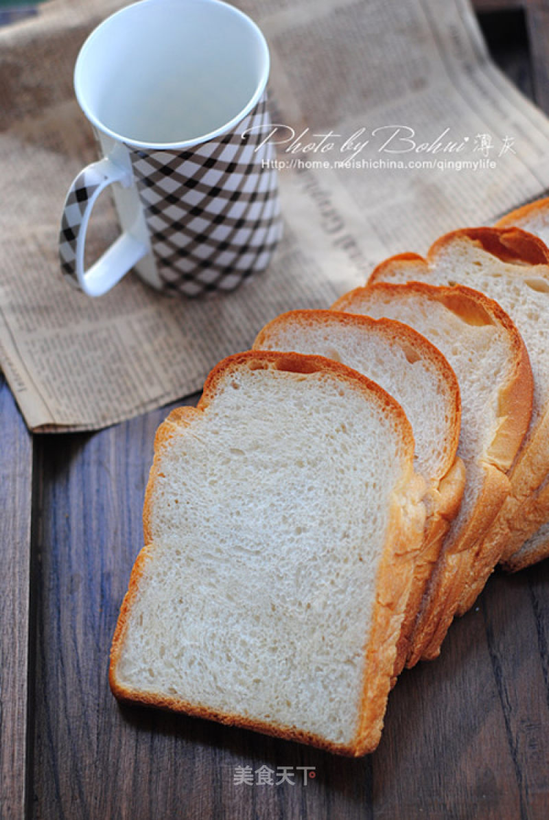 Pure Milk Wild White Toast-chinese Method recipe