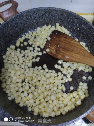 Fried Corn Kernels recipe