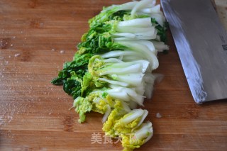 Stir-fried Okara with Yellow Cabbage recipe