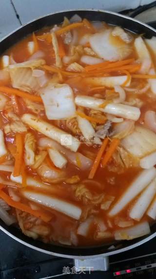 Fried Rice Cake recipe