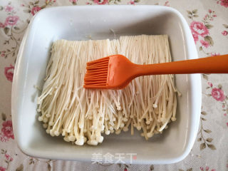 Baked Enoki Mushroom recipe