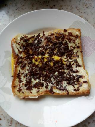 Egg Chocolate Toast recipe