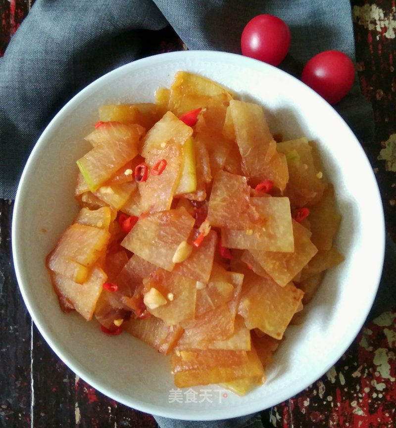Garlic Winter Melon Slices recipe