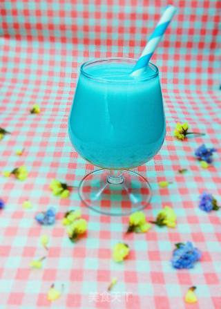 Summer Drink: Butterfly Pea Flower Honey Milk recipe