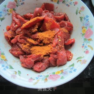 Fried Beef Slices recipe