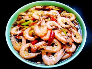 Delicious Small Stir-fry-spicy River Prawns recipe