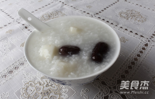 Chinese Yam and Red Dates Porridge recipe