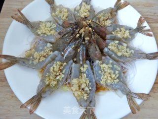 Steamed Shrimp with Garlic Vermicelli recipe