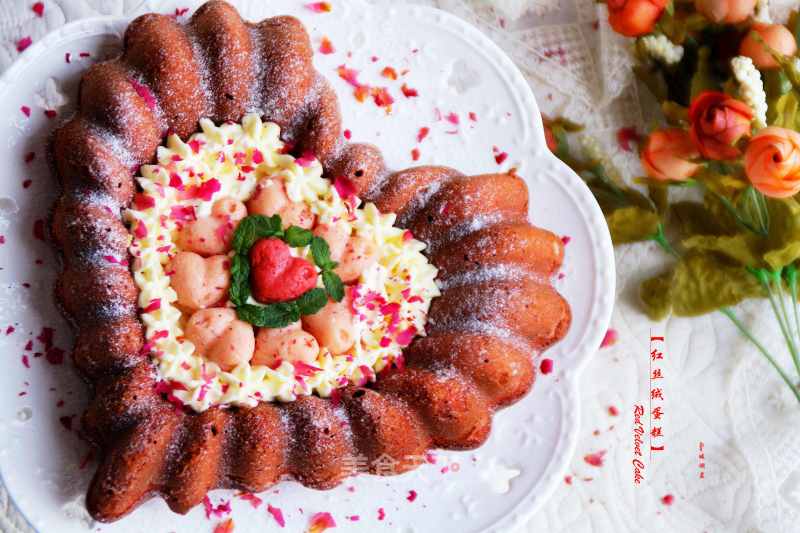 Intoxicating Red: [red Velvet Wedding Cake] recipe