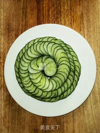 The Cold Cucumber in The Restaurant Was Mixed Like this recipe