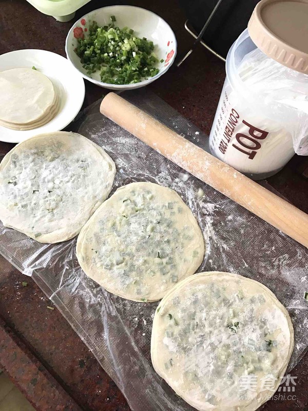 Lazy Green Onion Pancake recipe