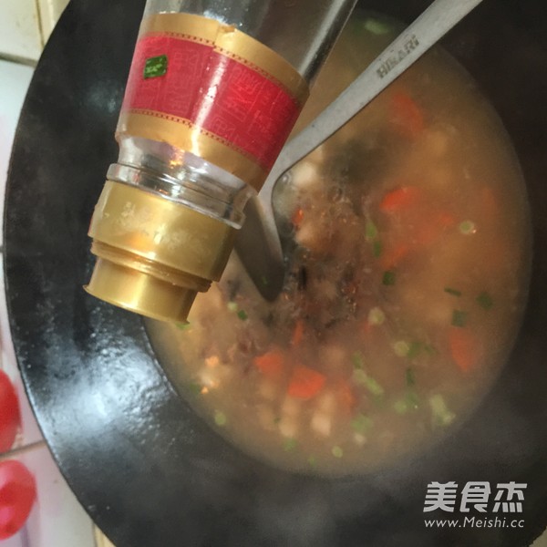 Rice and Beef Rice Cake Soup recipe