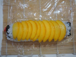 Mango Eel Sushi recipe