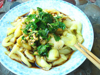 Steamed Eggplant with Minced Garlic recipe